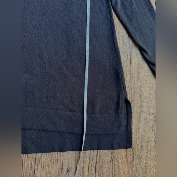 J.Jill Black Cowlneck Tunic Sweater Size M - Picture 6 of 8